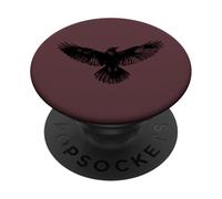 Cuervo Goth Alt Estética EMO Chica Chica Gótica PopSockets PopGrip Adhesivo
