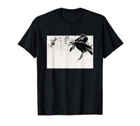Cuervo horror noche de terror sombrío gótico Darkwave Camiseta