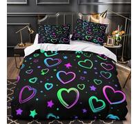 Cuervo mítico Funda de Edredón Microfibra Suave 3 Piezas Diseño 3D Cierre de Cremallera Oculta con Fundas de Almohada Suave estilo de arte fantástico Funda Edredon for niños King（220x240cm）