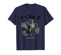 Cuervo Negro, F-Caw-F Divertido pájaro Negro Humor Dicho Camiseta