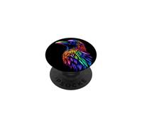 Cuervo Pájaro Cuervo Grajilla Cuervos Encapuchado PopSockets PopGrip Adhesivo