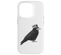 Cuervo rey con pájaro corona Carcasa para iPhone 14 Pro