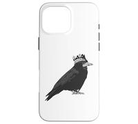 Cuervo rey con pájaro corona Carcasa para iPhone 16 Pro Max