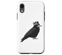 Cuervo rey con pájaro corona Carcasa para iPhone XR