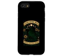 Cuervos Antes de Bros Mujeres Vintage Raven Moon Phases Carcasa para iPhone SE (2020) / 7/8
