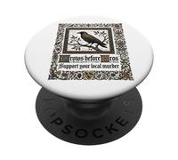 Cuervos Antes de Hermanos apoyan a su Cuervo Asesino Local PopSockets PopGrip Adhesivo
