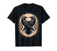 Cuervos de mitología nórdica - Huginn & Muninn Celtic Knotwork Camiseta