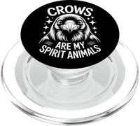 Cuervos Espíritu Animales Cuerv PopSockets PopGrip para MagSafe