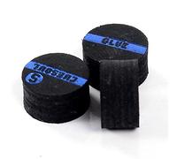 CUESOUL 3 Piezas 10mm 6 Capa de Piel de Cerdo Snooker Cue Tip (Suave)