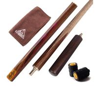 CUESOUL 57 Inch Walnut 3/4 Piece Snooker Tacos-18oz