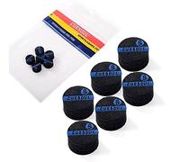 CUESOUL 6 Piezas de Capa Pigskin Snooker Cue Consejos (Suave)
