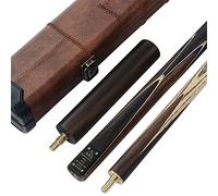 CUESOUL Clásico Hecho a Mano de 57 Pulgadas Rosewood 3/4 Pieza Snooker Cue Cue + Case y Extensión (CSSC010)