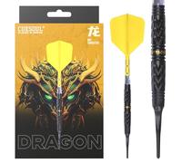 CUESOUL CUESUL Zodiaco Chino Dragón 19g Consejo Suave del 90% de tungsteno Conjunto de Dardos con Titanio Recubierto e Integrado Rost T19 Flight