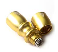 CUESOUL de m¨²ltiples Funciones de la extremidad del Billar Cue Cuidado Herramientas/Consejo del Desgaste/Punta Tapper/Consejo Selector(Oro)