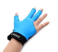 CUESOUL Guantes de Billar Mano Puente Izquierda/Derecha - Adecuado para Juego de Billar/Snooker/Juego de Carambola