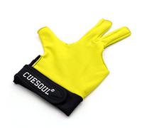 CUESOUL Guantes de Billar Mano Puente Izquierda/Derecha - Adecuado para Juego de Billar/Snooker/Juego de Carambola