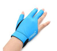 CUESOUL Guantes de Billar Mano Puente Izquierda/Derecha - Adecuado para Juego de Billar/Snooker/Juego de Carambola
