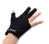 CUESOUL Guantes de Billar Mano Puente Izquierda/Derecha - Adecuado para Juego de Billar/Snooker/Juego de Carambola