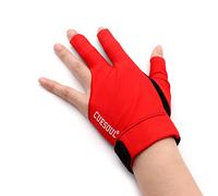 CUESOUL Guantes de Billar Mano Puente Izquierda/Derecha - Adecuado para Juego de Billar/Snooker/Juego de Carambola
