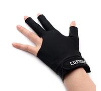 CUESOUL Guantes de Billar Mano Puente Izquierda/Derecha - Adecuado para Juego de Billar/Snooker/Juego de Carambola