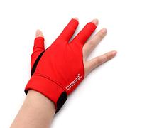 CUESOUL Guantes de Billar Mano Puente Izquierda/Derecha - Adecuado para Juego de Billar/Snooker/Juego de Carambola