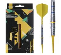 CUESOUL JIHO S6 de 18g con Punta Suave y 90% de tungsteno Juego de Dardos con Vuelo unificando Rost T19
