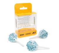 CUESOUL Rost Eje de dardo Integrado y Forma estándar de vuelos, con diseño de Cuatro símbolos mitológicos, Juego de 3 Piezas