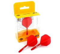 CUESOUL Rost Eje y Plumas de Dardos Integrados, Forma estándar, Juego de 3