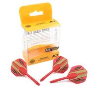 CUESOUL Rost Eje y Plumas de Dardos Integrados, Forma estándar, Juego de 3