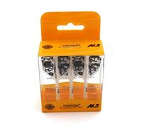 CUESOUL Rost Ejes de Dardos Integrados Personalizados Ejes y vuelos de Dardos medianos, Juego de 3 Patrones de Calavera (CSAK-5KL11-S)