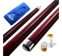CUESOUL SOOCOO Serie 58 "19 oz 11.5mm Tip Arce Cue Stick con Set Conjunto/Eje Protector y Toalla Cue (CSSC-U110)