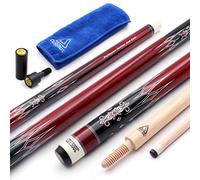 CUESOUL Taco de Billar Carambola, 3 Cojines, 56 Pulgadas, Peso 18 oz, Sistema de Juntas de Madera（CSCC-KL318）