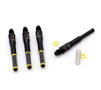 CUESOUL Telescopio de Resorte Incorporado para Ejes de dardo TERO AK7 de 4 Piezas para Flechas de Punta de Acero y Flechas de Punta Suave (CS-AK7 + 1E40)