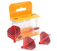 CUESOUL TERO AK4 Plumas de Dardos Forma estándar con patrón Atractivo, Juego de 3 Piezas