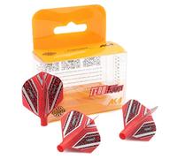 CUESOUL TERO AK4 Plumas de Dardos Forma estándar con patrón Atractivo, Juego de 3 Piezas