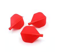 CUESOUL TERO AK4 Red Dart Flights Standard, Juego de 3 Piezas