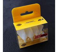 CUESOUL TERO AK4 White Dart Flights Diamond Shape, Juego de 3 Piezas (CS-AK4 + 2ZSYS)