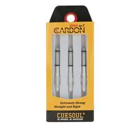CUESOUL TERO AK7 Ejes de Dardos de Carbono/vástago Telescópico de Resorte Incorporado, Juego de 3 Piezas
