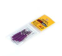 CUESOUL TERO Púrpura AK7 Ejes de Dardos Telescópico de Resorte Incorporado, Juego de 4 Piezas-S (CS-AK7 + S10)