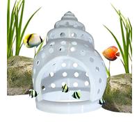 Cueva Betta - Anillos de alimentación para Peces de Acuario - Hamaca de Camarón y Cueva Reposo Betta | para Agua Dulce, Hogar, Oficina, Dormitorio, Hotel y el Escritorio