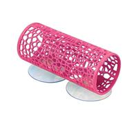 Cueva Betta para Acuario - Hábitat De Tanque De Peces De Tubo Hueco Pequeño, Proporciona Espacio para Esconderse, Área De Descanso, Base De Succión Segura, Segura, No Tóxica para Camarones, Cíclidos,
