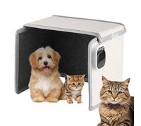 Cueva Calefactada Gato - Cama Térmica Mascota | Tienda Caliente Perro Pequeño | Plegable Interior Caliente Ajustable 120W nergética, Material Impermeable, Hogar Residencia Estudio Do