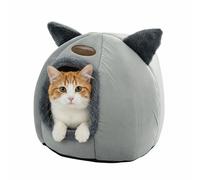 Cueva, cama, cojín, casita, refugio y escondite para gatos, acogedora