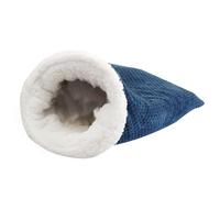 Cueva de Cama de Gato, Saco de Dormir autohalentado Suave y Suave, 360 ° Envuelto cómodo saqueo de acurrucado para Mascotas para Gatos de hasta 6 kg