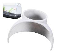 Cueva de escondite de camarones de 12 cm, de Acuario, de Peces, Acuario de Esquina, Refugio de Peces portátil para Nano Tanques Betta, camarones pequeños, Decoraciones de Tanques de Agua