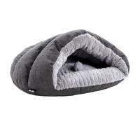 Cueva De Flamenco Zupo Gris Oscuro Sofá Para Gatos 49x40x22cm Lavable De Felpa