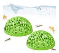 Cueva de gambas Tropical Realista Decorativo Natural | Refugio de Descanso para Peces Betta Pequeña Vida Acuática Segura Decorativa Natural Acuariófilos Hogar