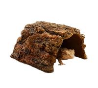 Cueva de Pecera Accesorios De Escondite para Acuario con Tronco Realista | Decoración De Escondite Para Terrario De Reptiles Para Betta, Camarón, Gecko, Dragón Barbudo Y Tortuga