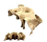 Cueva de pecera - Decoración de Paisaje escondite de camarones, escondite de camarones para Acuario, para paisajismo, esconder bajo el Agua, Betta Cory, pequeño cíclido, Reptil, bagre,