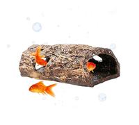 Cueva de peces para pecera - Con Tronco Para Pecera Betta | Casa Decorativa de Camarones | Para Principiantes Criadores Pescadores Hogar Oficina Tiendas Restaurante Hotel Salas De Reuniones Y Negocios